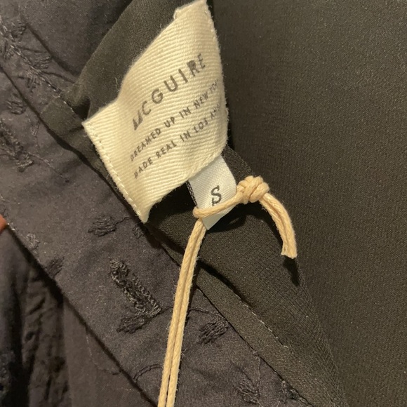 MCGUIRE Sorbonne Dress in Black Eyelet - Picture 5 of 5